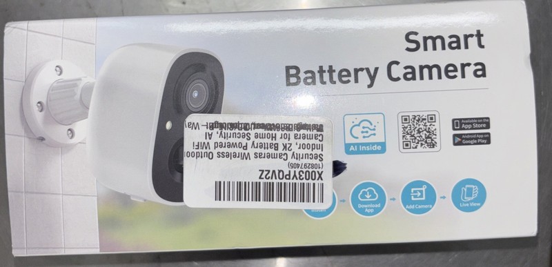 Security Cameras Wireless Outdoor for Home Surveillance, 1080P