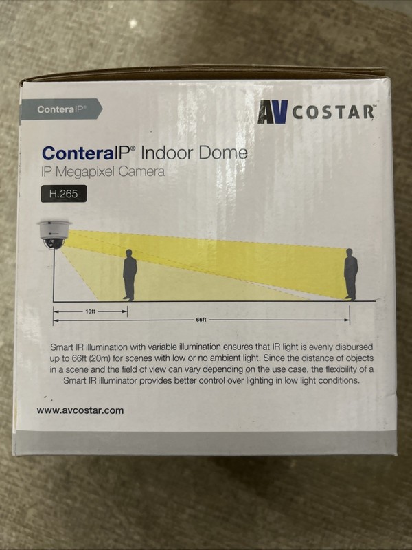 AV Costar ConteralIP Indoor Dome IP Megapixel Camera H.265 TM05ID2-1B gallery