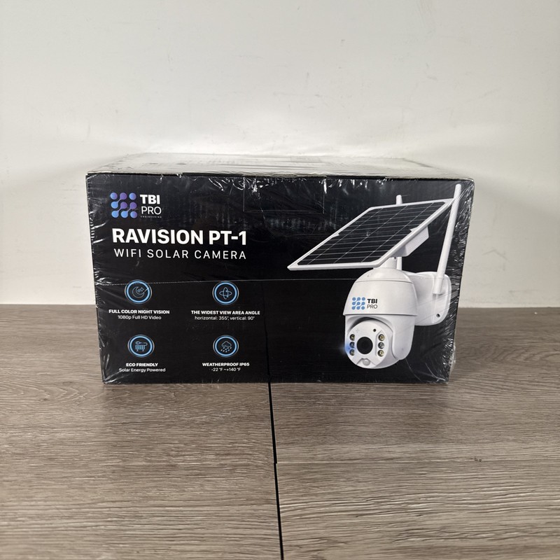 Revision Solar Security Wifi Camera Outdoor, 1080P Wireless Battery Camera IP65