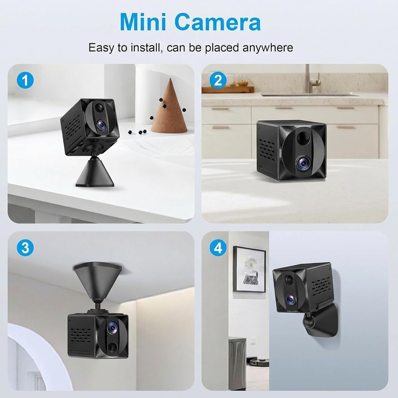 4K WiFi Wireless Camera, 100 Days Standby Battery Life,AI Motion Detection Alert gallery