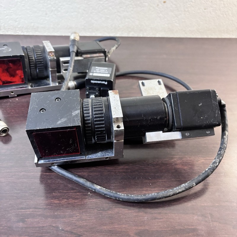 Vintage Panasonic NP-002 CCD Video Cameras Lot Of 3 W 2 Mounts *UNTESTED NOTES* gallery