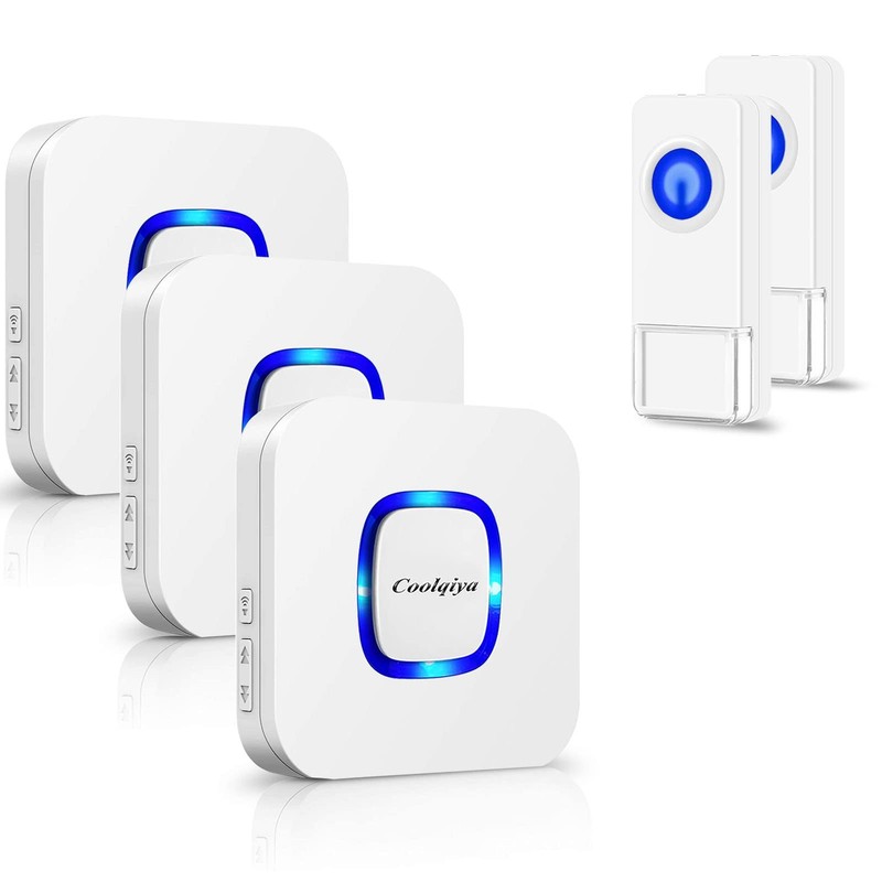 Receiver : 3.1*3.1*1 inch ， Transmitter : 3.4*1.25*0.67 inch, 2…