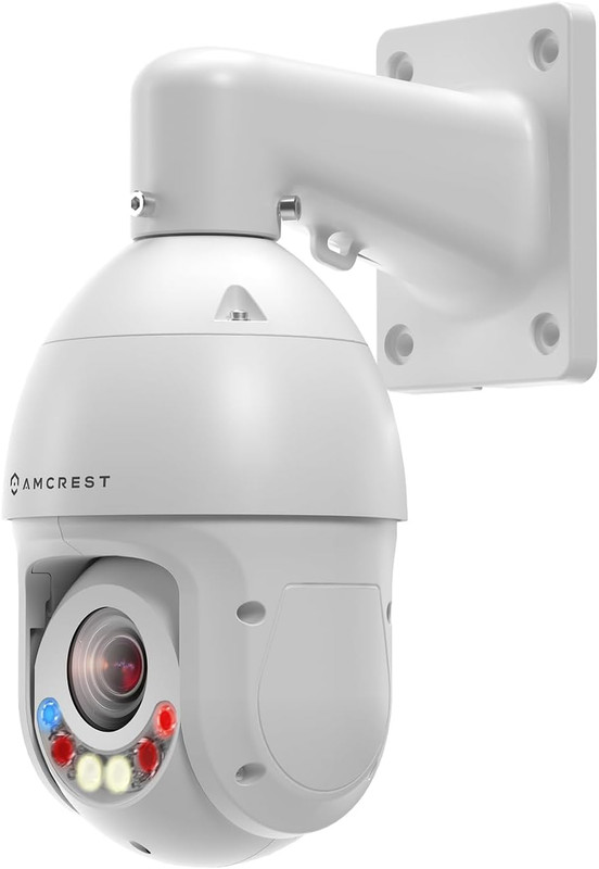 4MP AI PTZ POE IP Camera Pan Tilt Zoom (Optical 25X Motorized Zoom) Speed Dome,