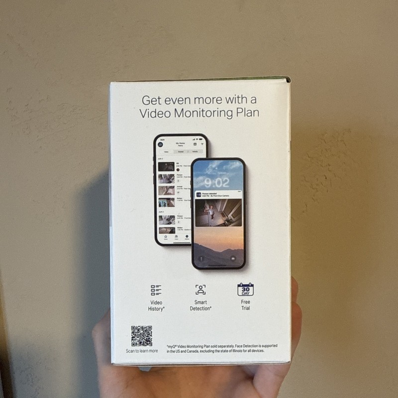 MyQ Wireless Outdoor 2K All-In-One Battery Camera | 141-4326-000 | MYQ-C39VXXW gallery
