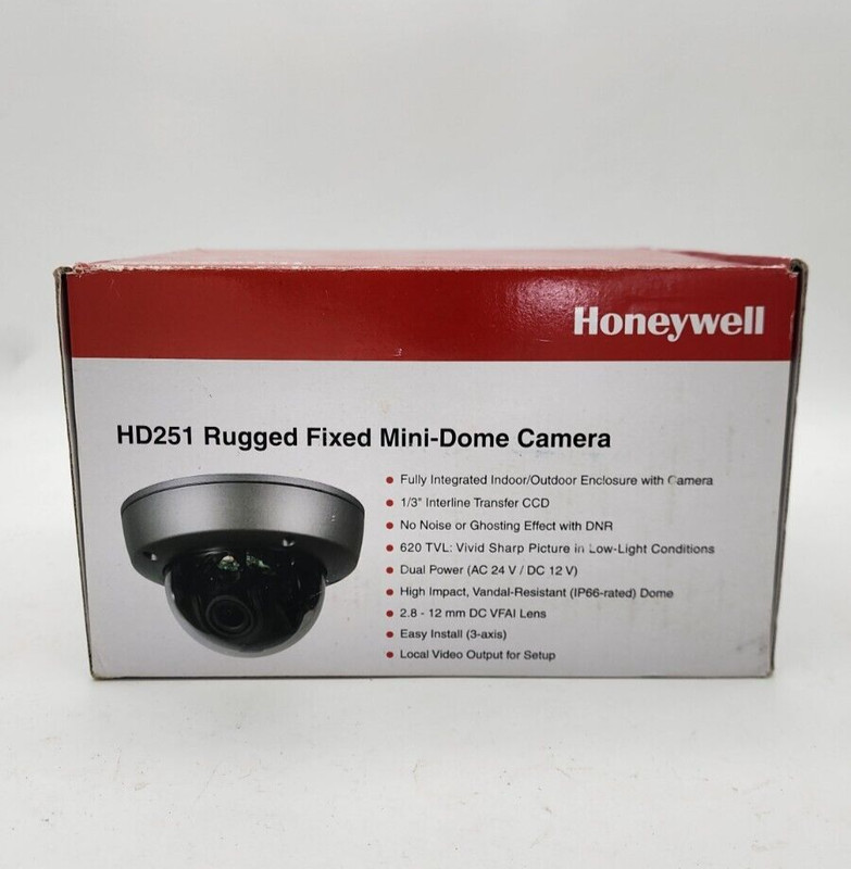 Honeywell HD251 Outdoor Dome Video Camera