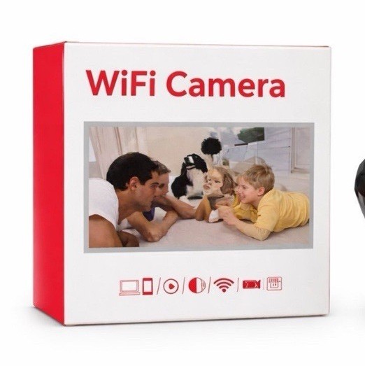 Wi-Fi IP/Network Surveillance Camera WiFi Camera Black Indoor Only Smart Home