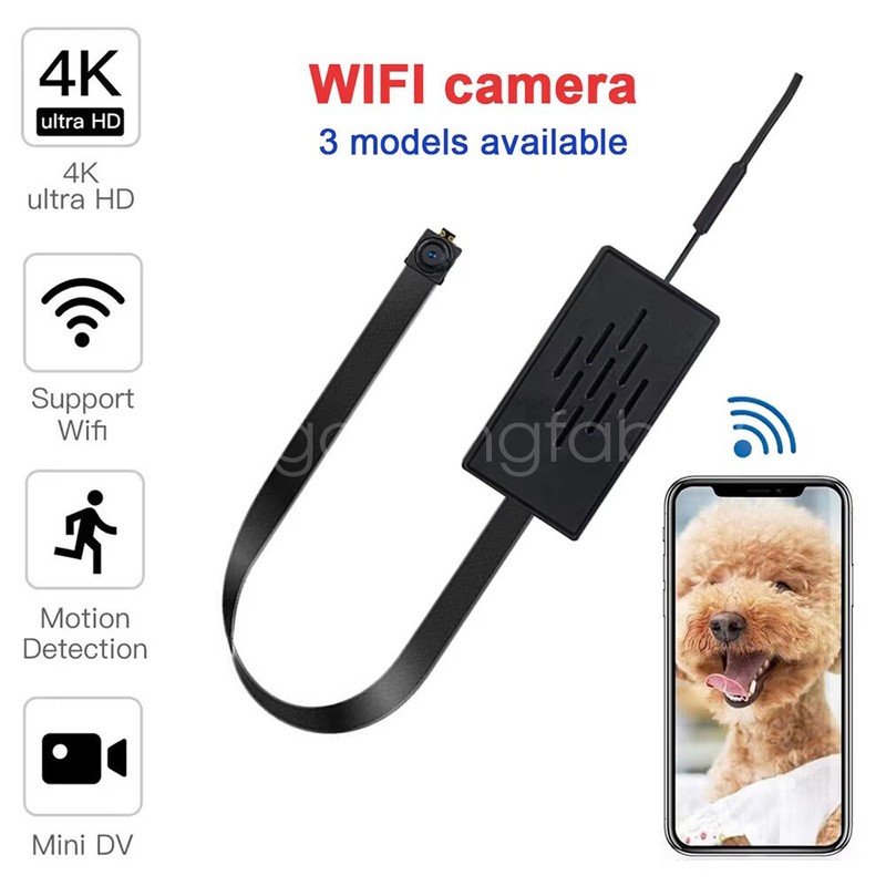 Mini Cam Wireless WiFi HD 4K 1080P Small DIY Motion Detection Camera DVR Battery gallery
