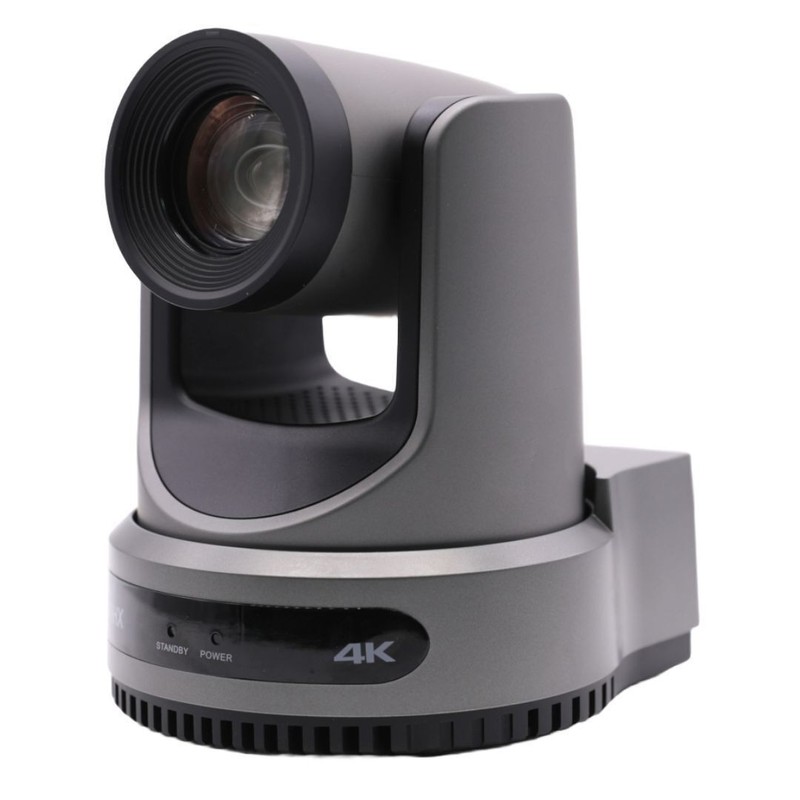 PTZOptics Move 4K 20x Auto-Tracking PTZ Camera Tally Light (Gray) Broadcast PRO
