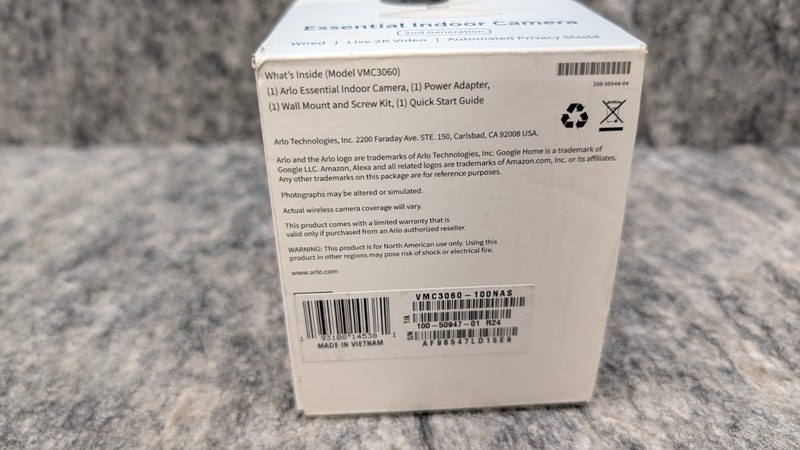 Arlo Essential Indoor Camera 2K (2nd Gen) Wired with Privacy Shield - 1 Cam gallery