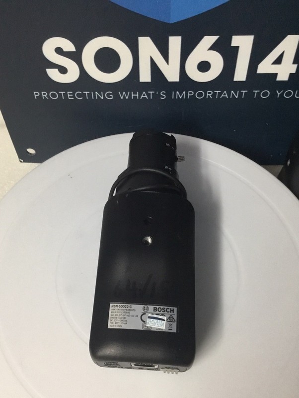 Bosch NBN-50022-C DINION 5000 HD Security IP Color Camera W/2.8-12mm 2MP TESTED! gallery