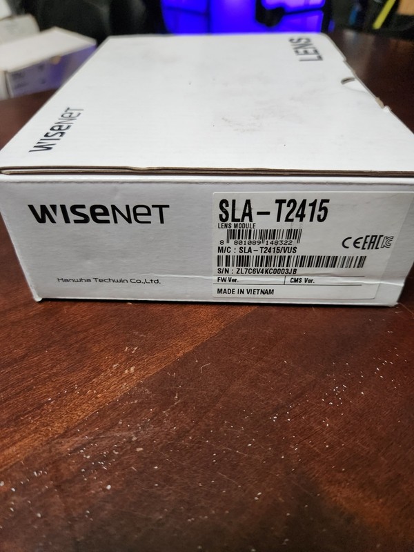 Hanwha Techwin Wisenet SLA-T2415 Fixed Lens and Sensor Module gallery