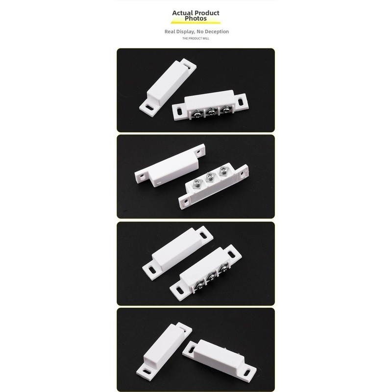 Magnetic Door Sensor Reed Switch Technology 15-25mm Action Distance Door Alarm gallery