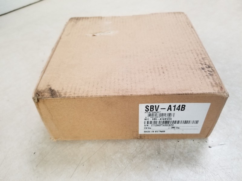 Hanwha Security Camera White Back Box SBV-A14B