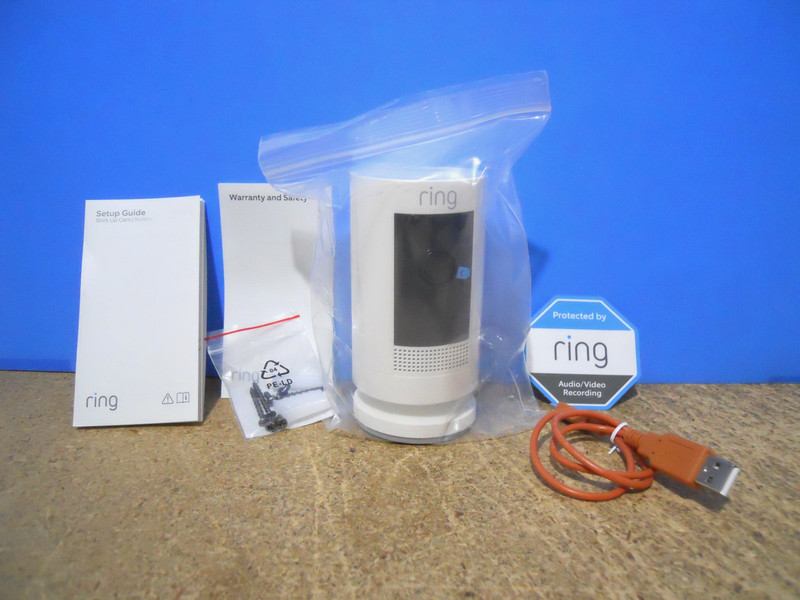 Ring Stick Up Cam Battery Weather-Resistant Outdoor Camera 3rd Gen, Certified gallery