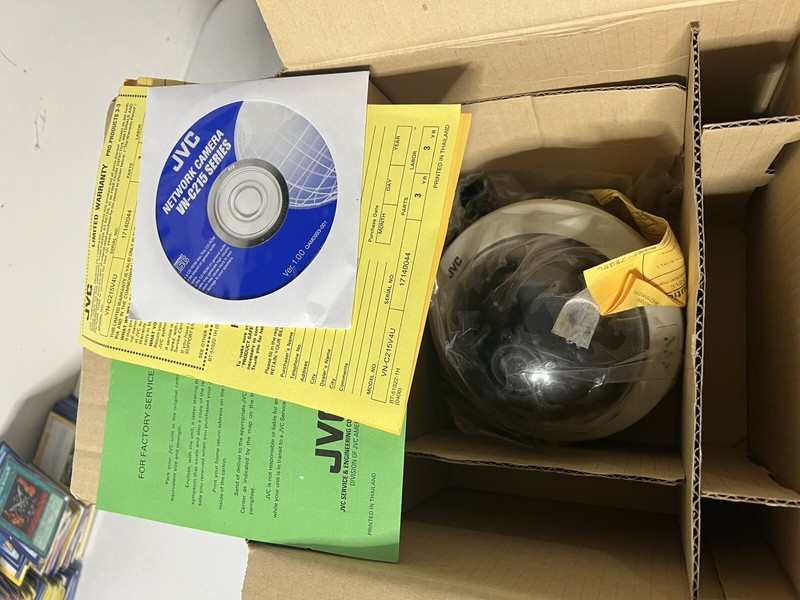 JVC Fixed IP Dome Camera VN-C215V4U New In Box gallery