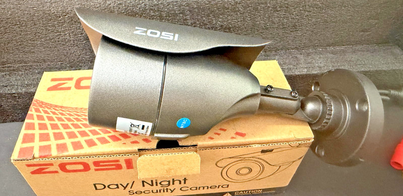 ZOSI Day Night Security Camera 4-in-1 Outdoor CCTV Bullet Camera Open Box gallery