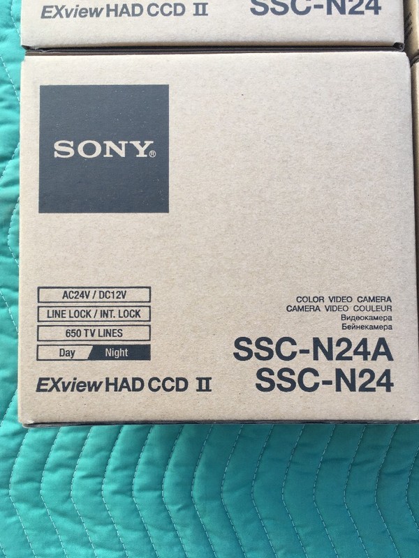 (Lot / 6) Sony SSC-N24A Indoor Minidome Camera with 650 TVL, NEW 30 Day Warranty gallery