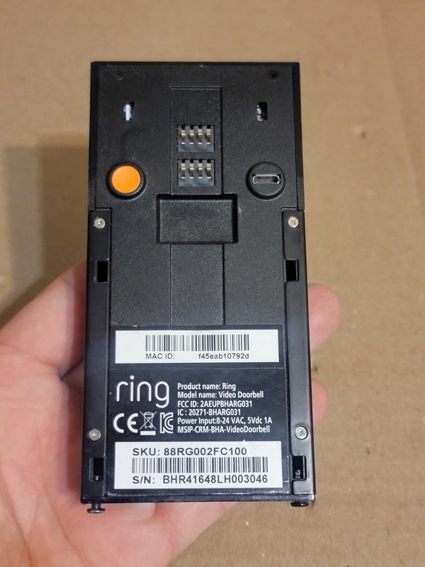 Ring Video Doorbell 1st generation + Ring Chime Wi-Fi 2-Way Audio/Video gallery