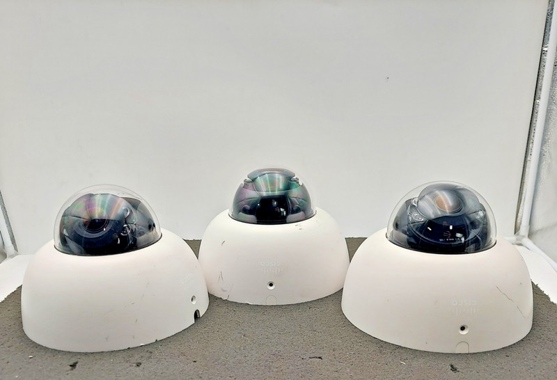 LOT OF 3 Cisco Meraki MV21-HW Cloud Managed Security Camera Unclaimed gallery