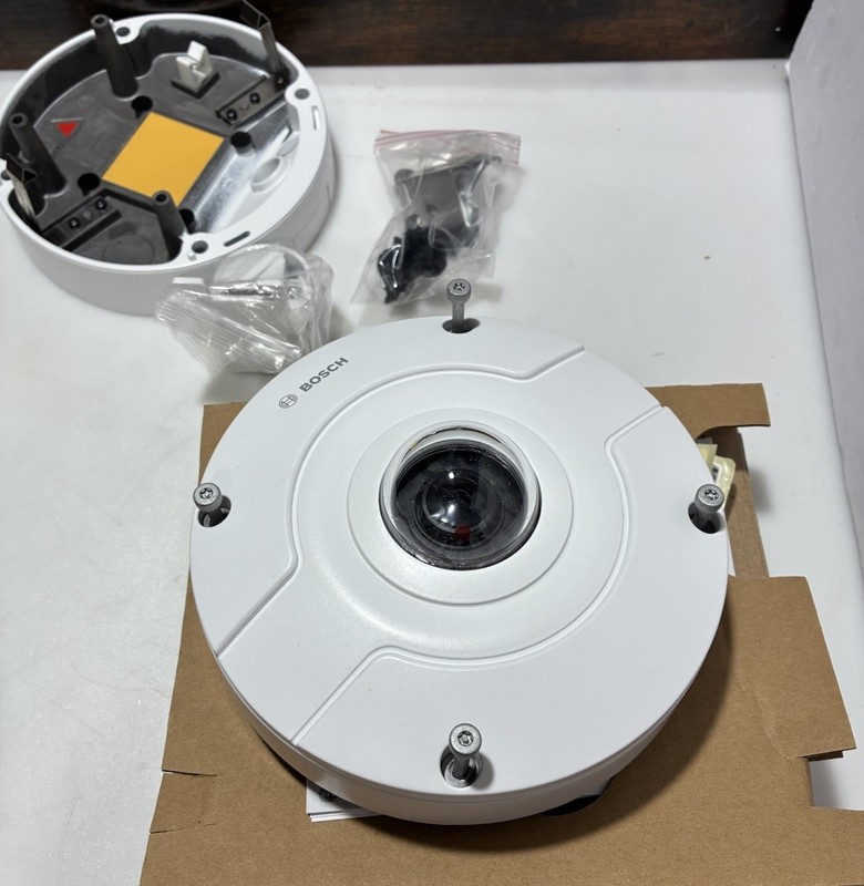Bosch NDS-7004-F360E 12MP 360° Outdoor Dome Camera 1.6 mm Fixed Lens NEW OB gallery