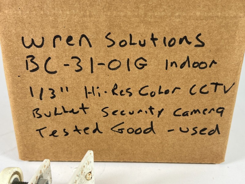 Wren Solutions BC-31-OIG Indoor 1/3" Hi Rescolor CCTV Bullet Security Camera gallery