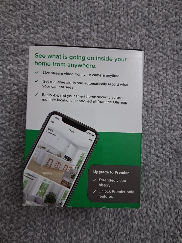 Sprint OTIS Home View Security Indoor HD Wi-Fi Camera - White (SPRCAM8510A) gallery