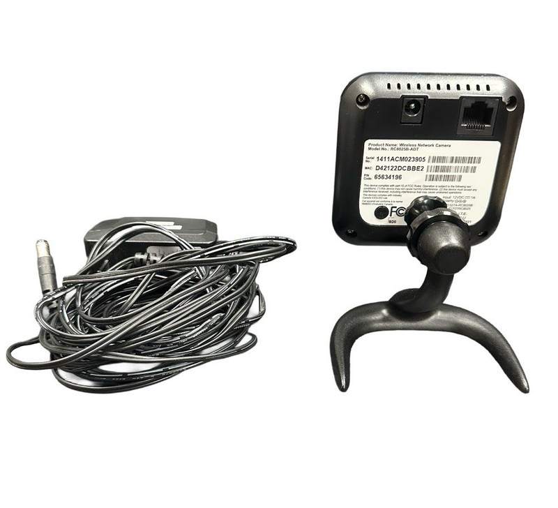 ADT Pulse Wireless Day Night Indoor Network Camera RC8025B-ADT W/ Long Cord. gallery