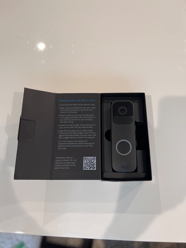 Blink Video Doorbell - Two-Way audio, HD video, wire or wire free install gallery