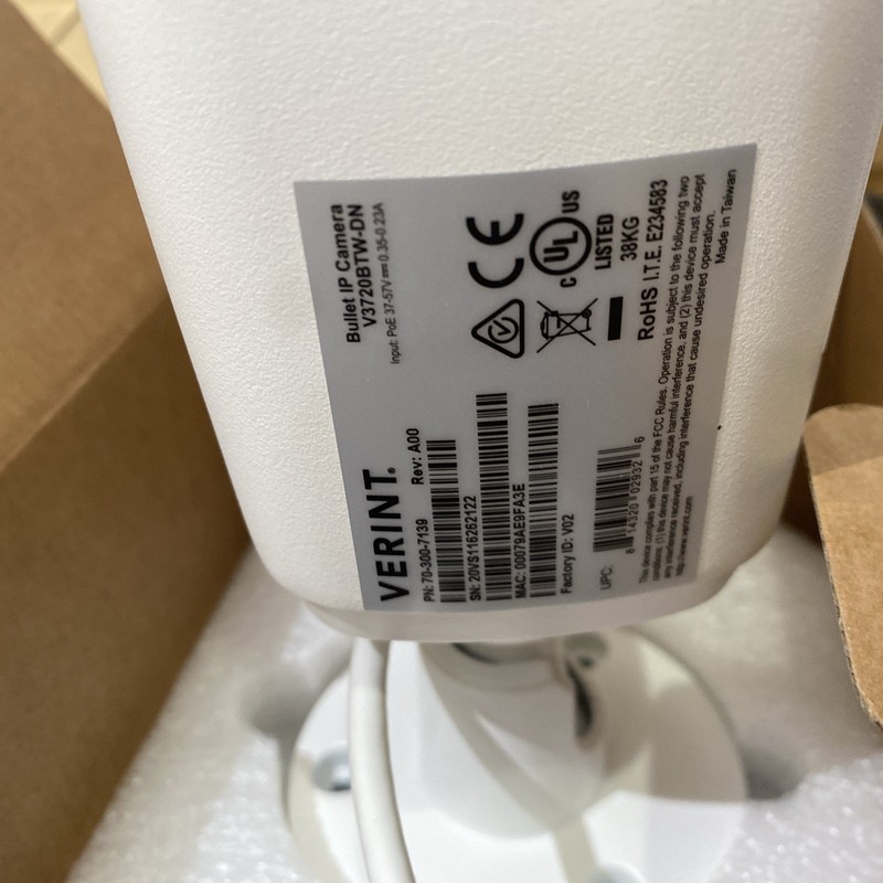 Verint V3720btw-snap IP Box Camera | Professional Security Camera | New gallery