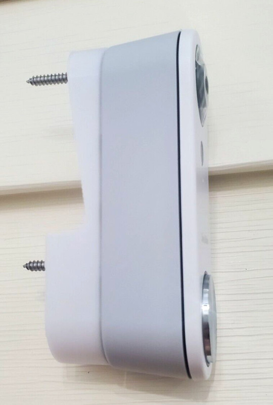 SimpliSafe Video Doorbell Angle Adjustment Mount Wedge 4" Vinyl Siding Mount gallery
