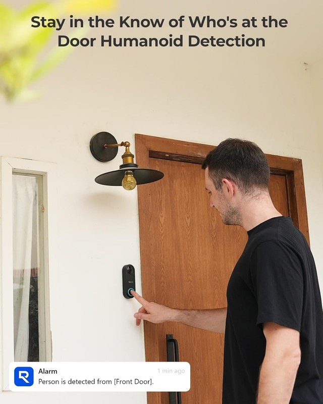 PoE Video Doorbell 2K Security Camera Outdoor gallery
