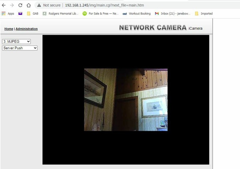 ICamera1000 Home Security Camera,Night Vision,WIRELESS gallery