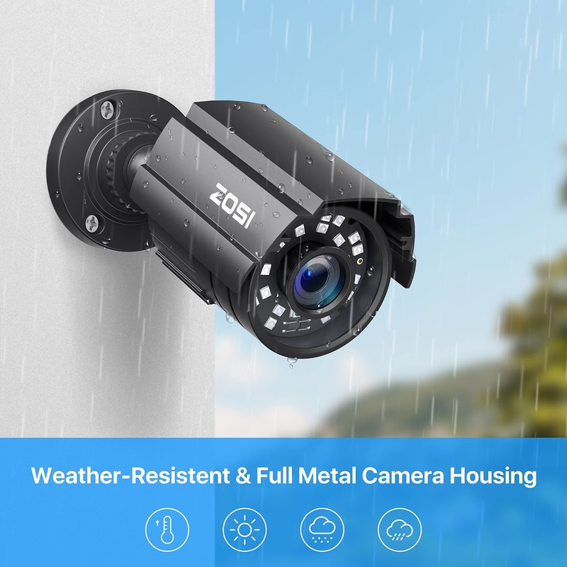2.0MP 1080P HD 1920TVL Security Camera Hybrid 4-in-1 TVI/CVI/AHD/960H CVBS CC... gallery