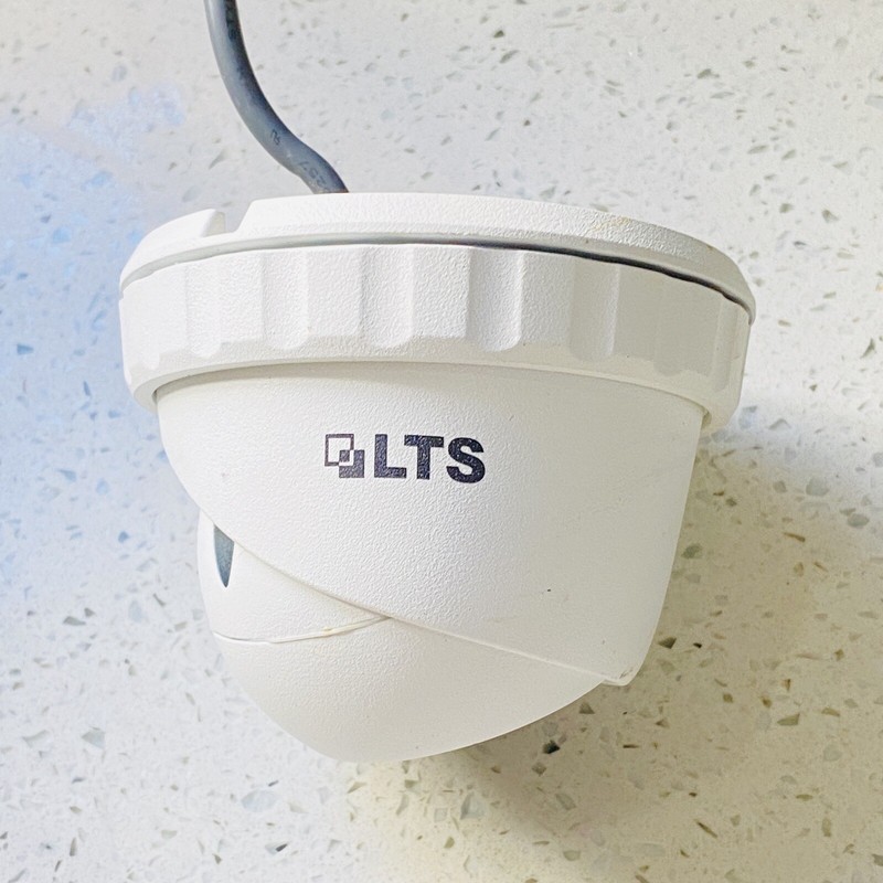 🔥LTS Dome White 4MP IP High Definition Color Night Vision Camera gallery