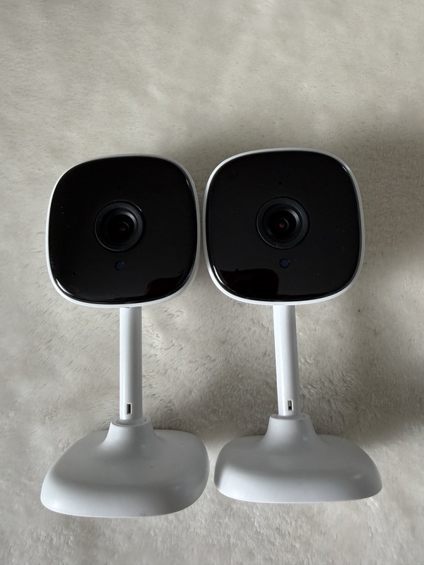 Set Of 2 Merkury Smart Indoor Security Camera 1080P with Voice Control MI-CW251