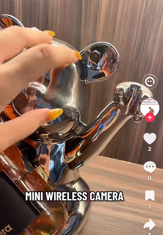 Tu Tercer Ojo Cámara Invisible de Seguridad WiFi Vigilancia 24/7 Súper Discreta