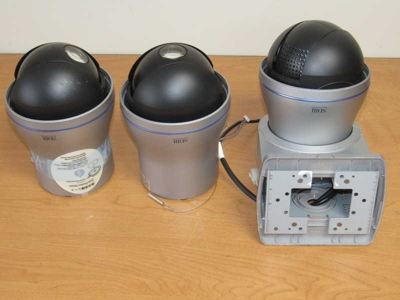 Lot of 3 BROKEN Panasonic WV-CS954 PTZ Cameras for PARTS OR REPAIR gallery