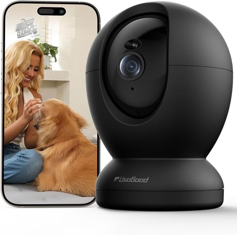 Indoor Wi-Fi Camera 4MP 2.4/5GHz 360 Video Night Surveillance Audio Bamb gallery