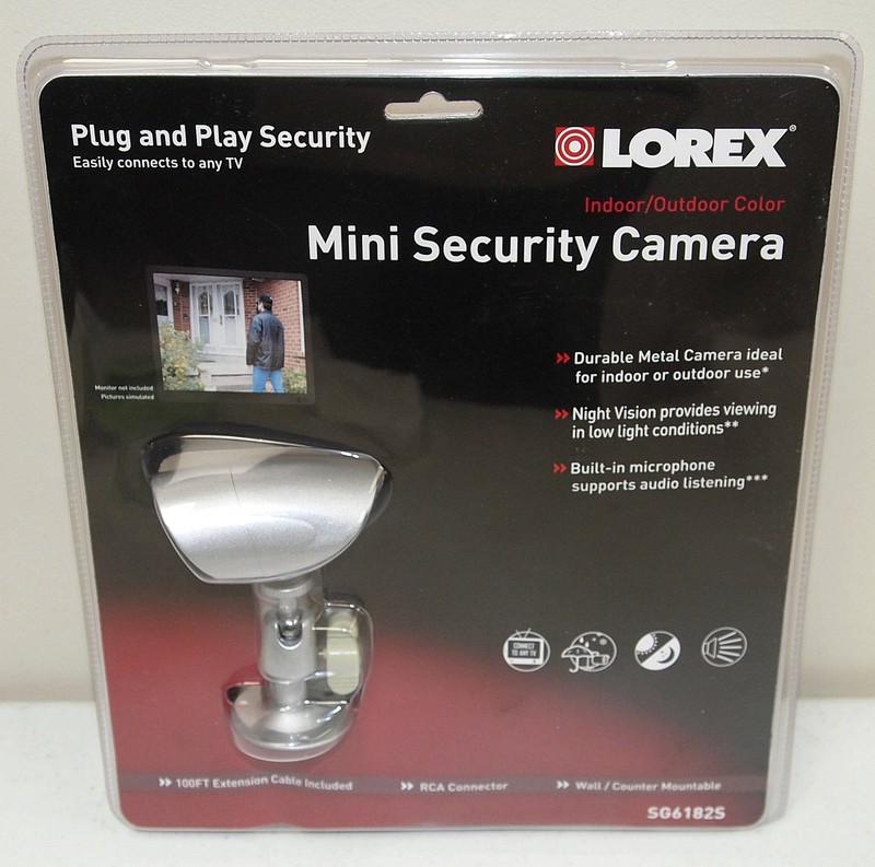 New!! LOREX #SG6182S “Mini Security Color Camera” Indoor/Outdoor w NIGHT VISION!