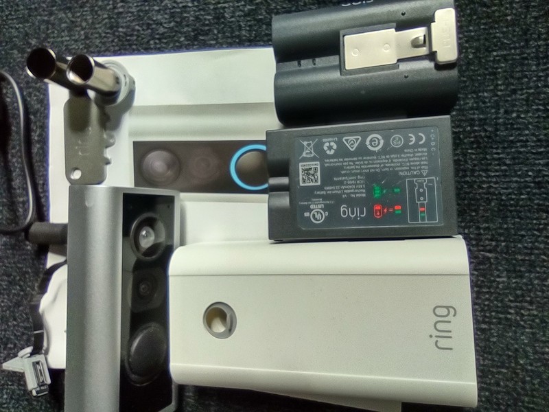 Ring Peephole Camera Video Doorbell + 2 Batteries gallery