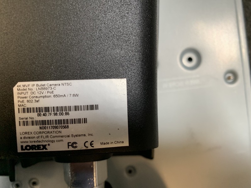 15 LOREX LNB8973-C Cameras +NVR NR932-N Tested Working, Admin Password- 6TB gallery