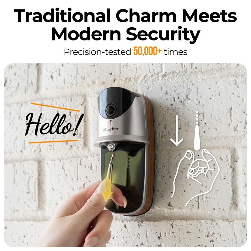 2026 Newly Solar Video Doorbell Camera Wireless with Chime Pro (2nd), 2K Wide... gallery