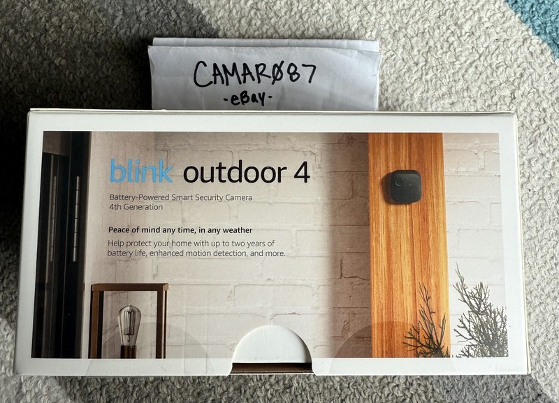 Blink Outdoor 4 Battery-Powered Smart Security Camera NEW IN BOX SEALED gallery