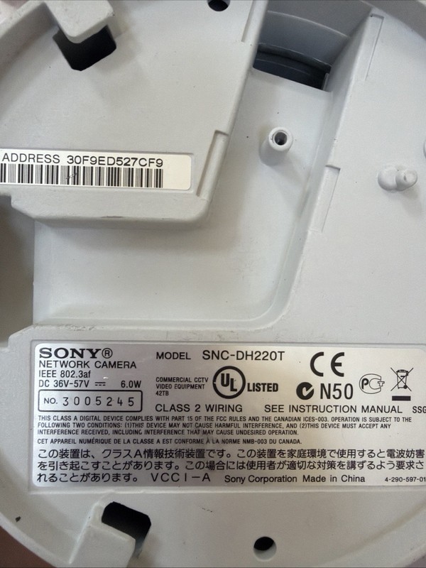 Sony Dome Camera SNC DH220T gallery