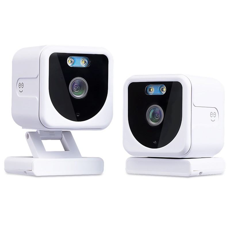Geeni Outdoor Security Camera 2-Pack – 1080p WiFi, Night Vision, Indoor Use Too