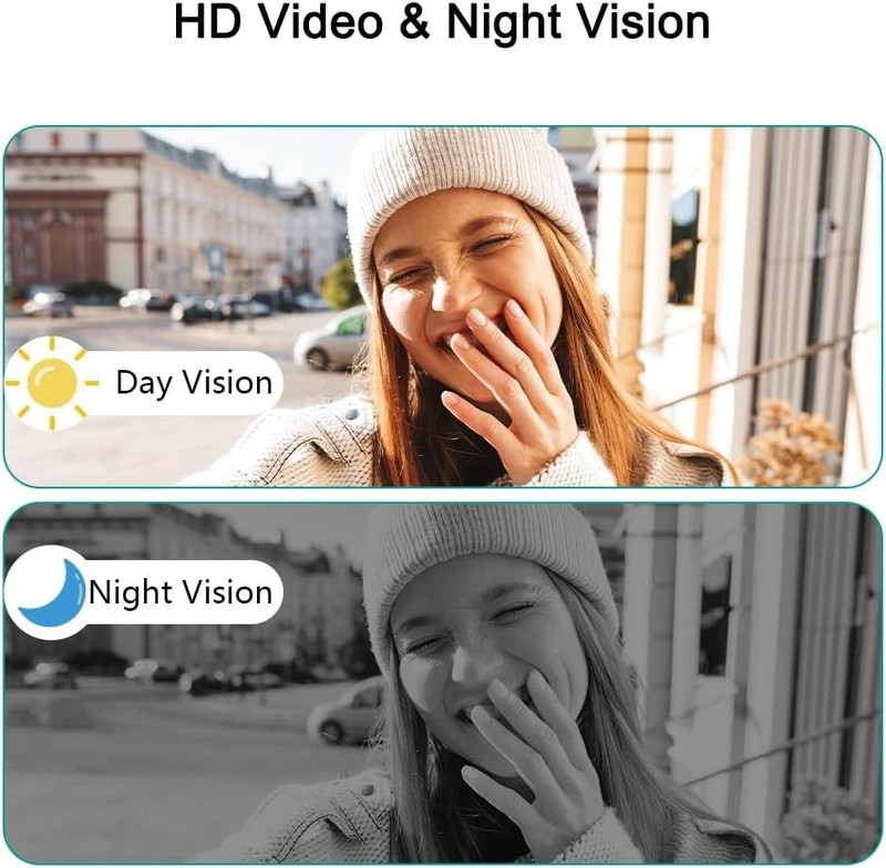 Doorbell Camera Wireless No Subscription with Monitor for Home/Apartment, Video gallery