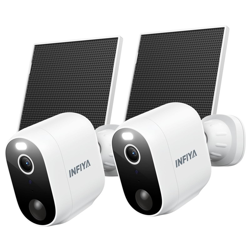Solar Camera Outdoor Wireless-2.4GHz Wi-Fi Outside Cameras for Home Security,…