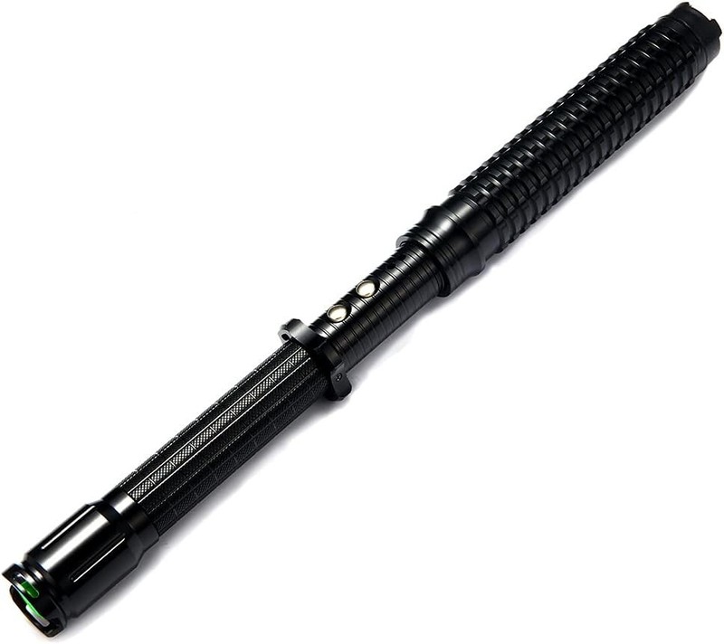 Advanced Self-Defense Tool: 80 Million Volt LED Flashlight - Adjustable 18.9in gallery