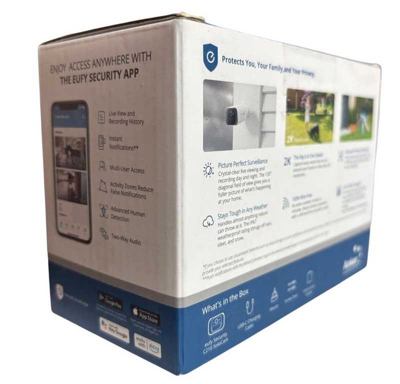 Eufy Security SoloCam C210, Wireless Outdoor Camera Easy Set Surveillance Video! gallery