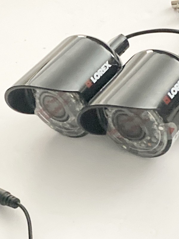 Two NEW LOREX Security Bullet Cameras Model MC7662 PLUS Cables/Brackets gallery